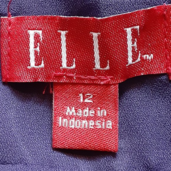 ELLE/CHIFFON DRESS/SIZE 12 - Picture 7 of 9